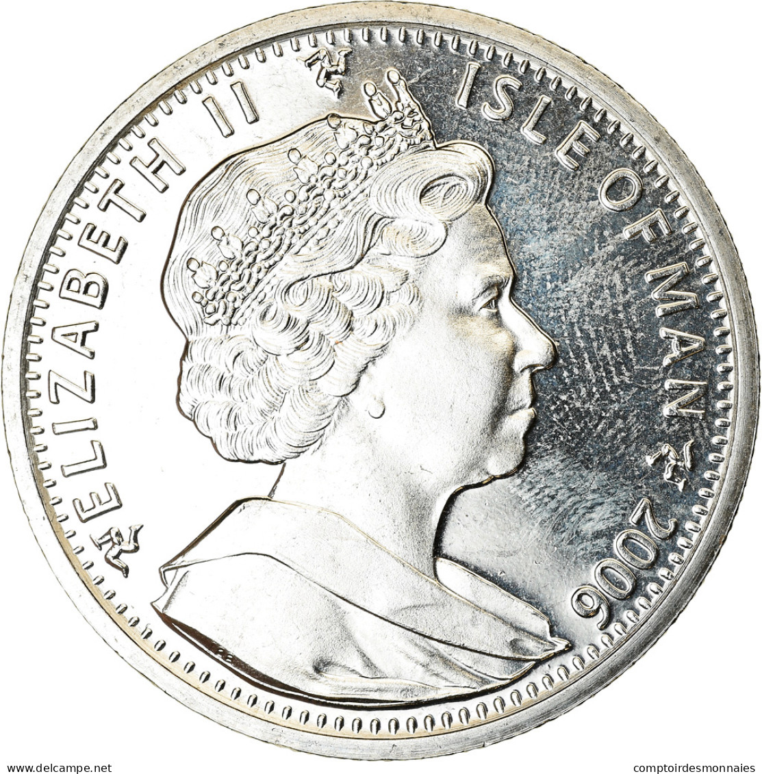 Monnaie, Isle Of Man, Crown, 2006, Pobjoy Mint, Bataille De Trafalgar - Lord - Isle Of Man