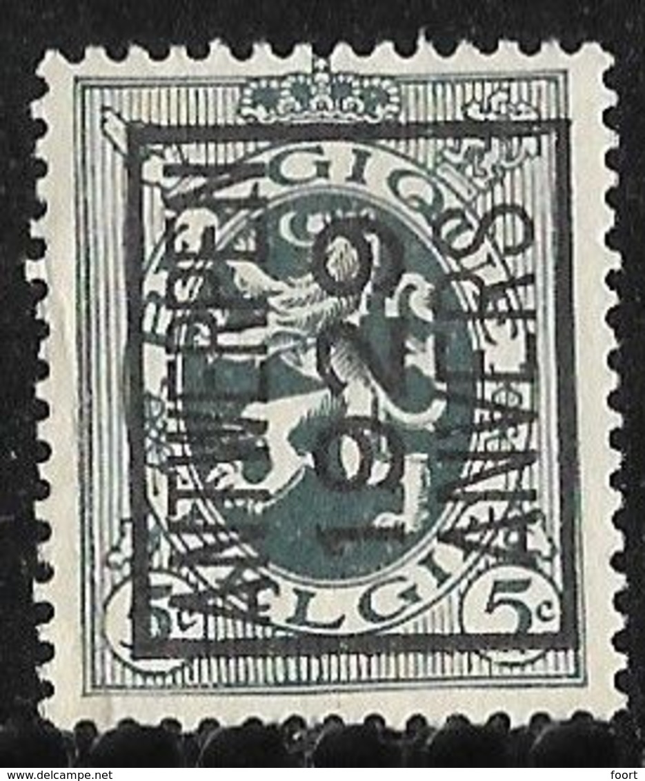 Antwerpen 1929 Typo Nr. 208A - Typo Precancels 1929-37 (Heraldic Lion)