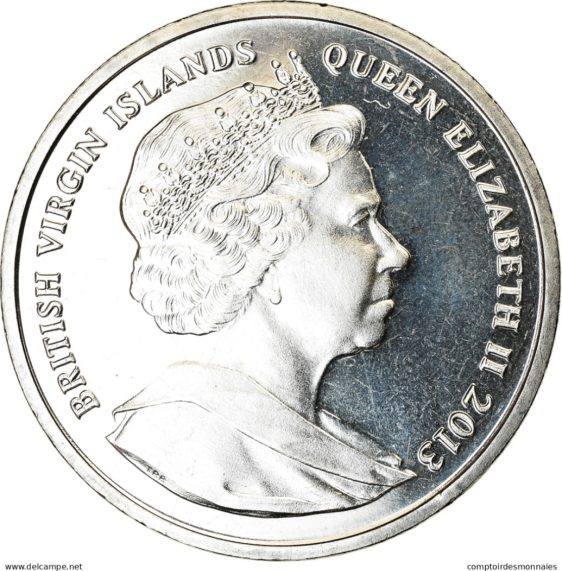 Monnaie, BRITISH VIRGIN ISLANDS, Dollar, 2013, Franklin Mint, Duchesse De - Jungferninseln, Britische