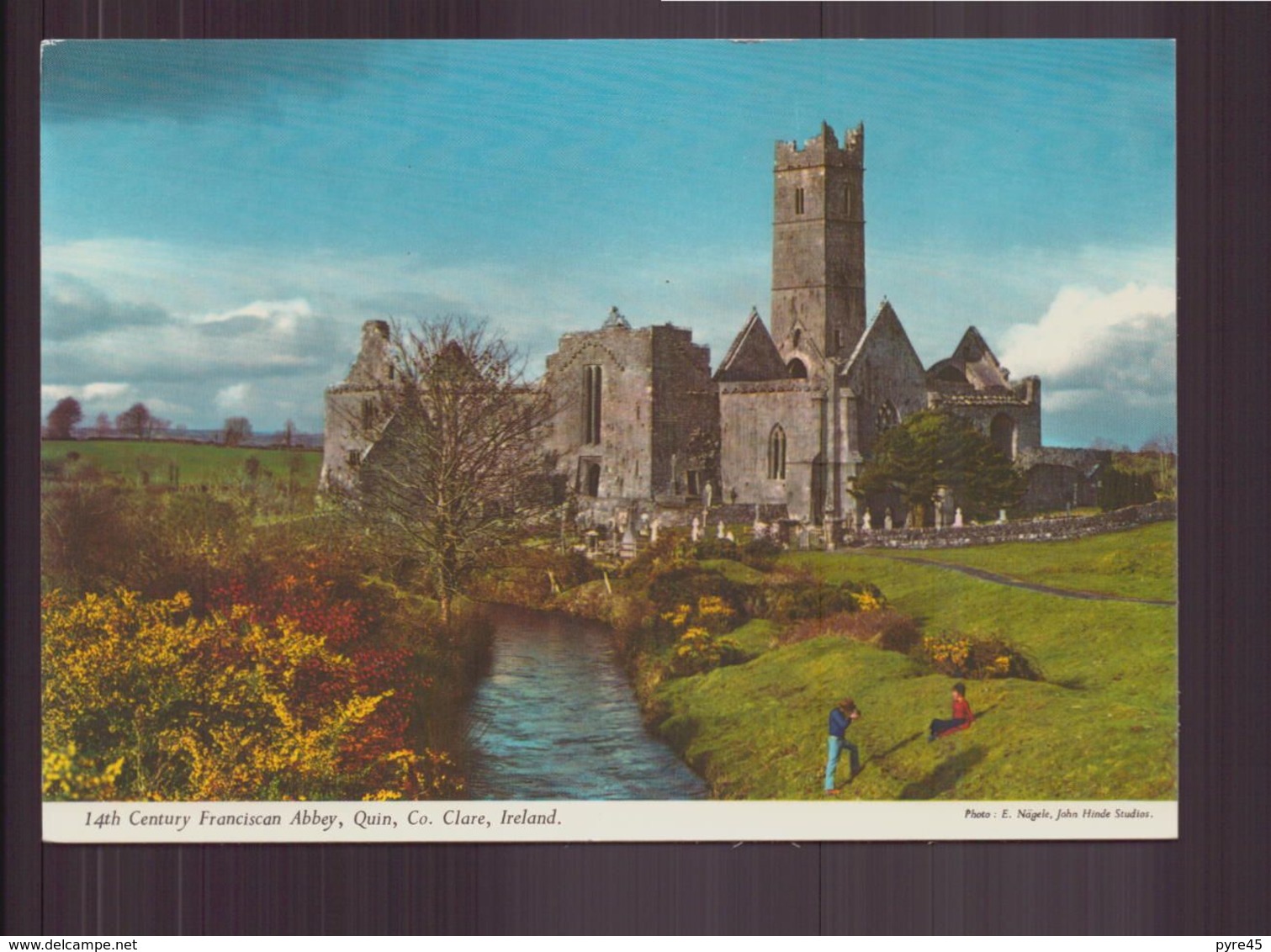 IRLANDE 14 TH CENTURY FRANCISCAN ABBEY QUIN CO. CLARE - Clare