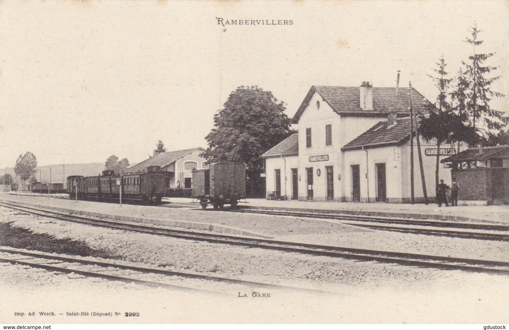 Vosges - Rambervillers - La Gare - Rambervillers