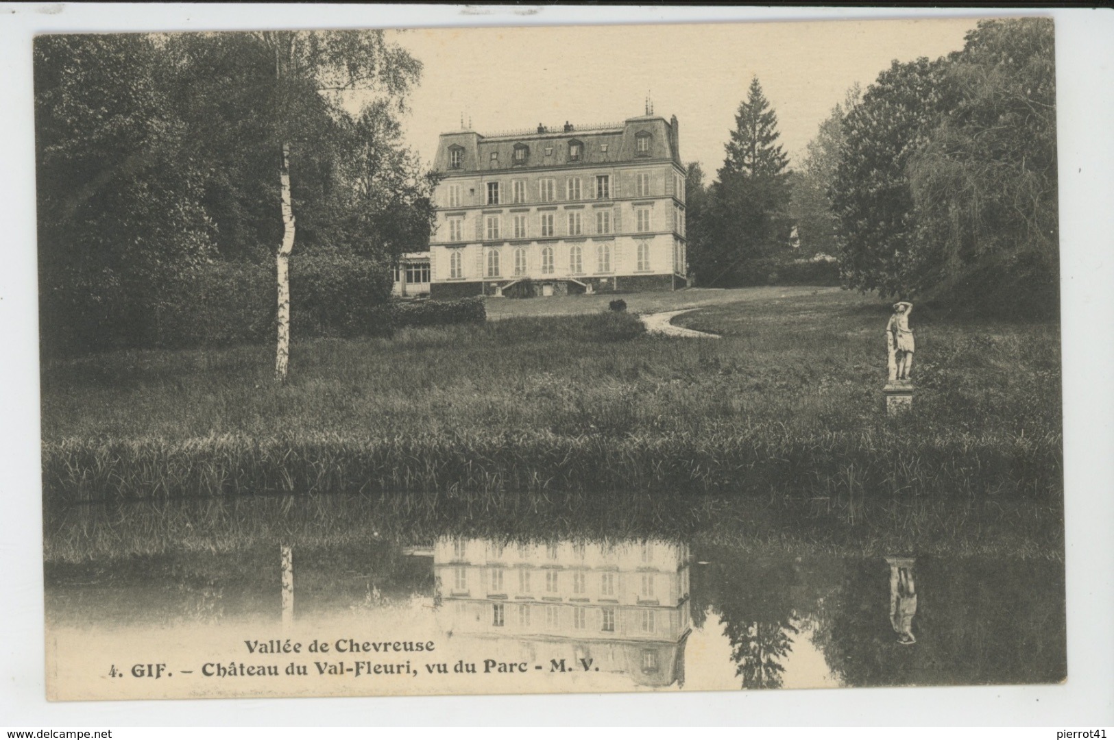 GIF SUR YVETTE - Château De VAL FLEURI , Vu Du Parc - Gif Sur Yvette