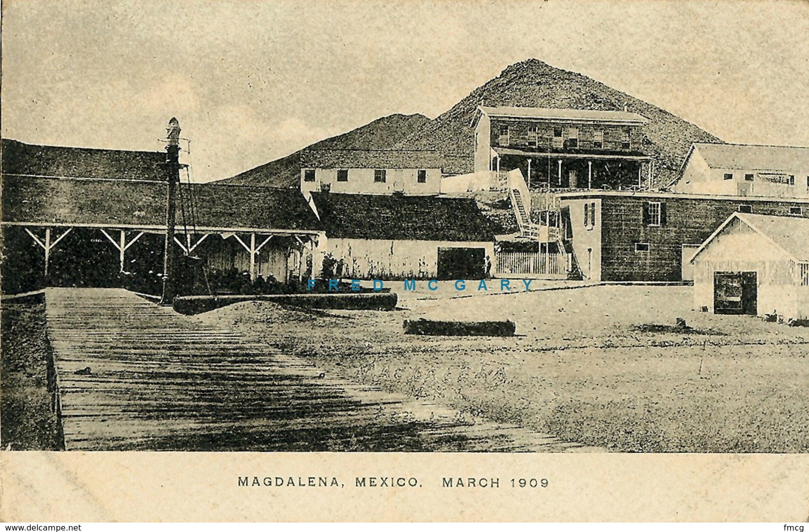 1909 Magdalena Baja California Mexico PC: Town Visited For Navy Gunnery Practice - Mexique