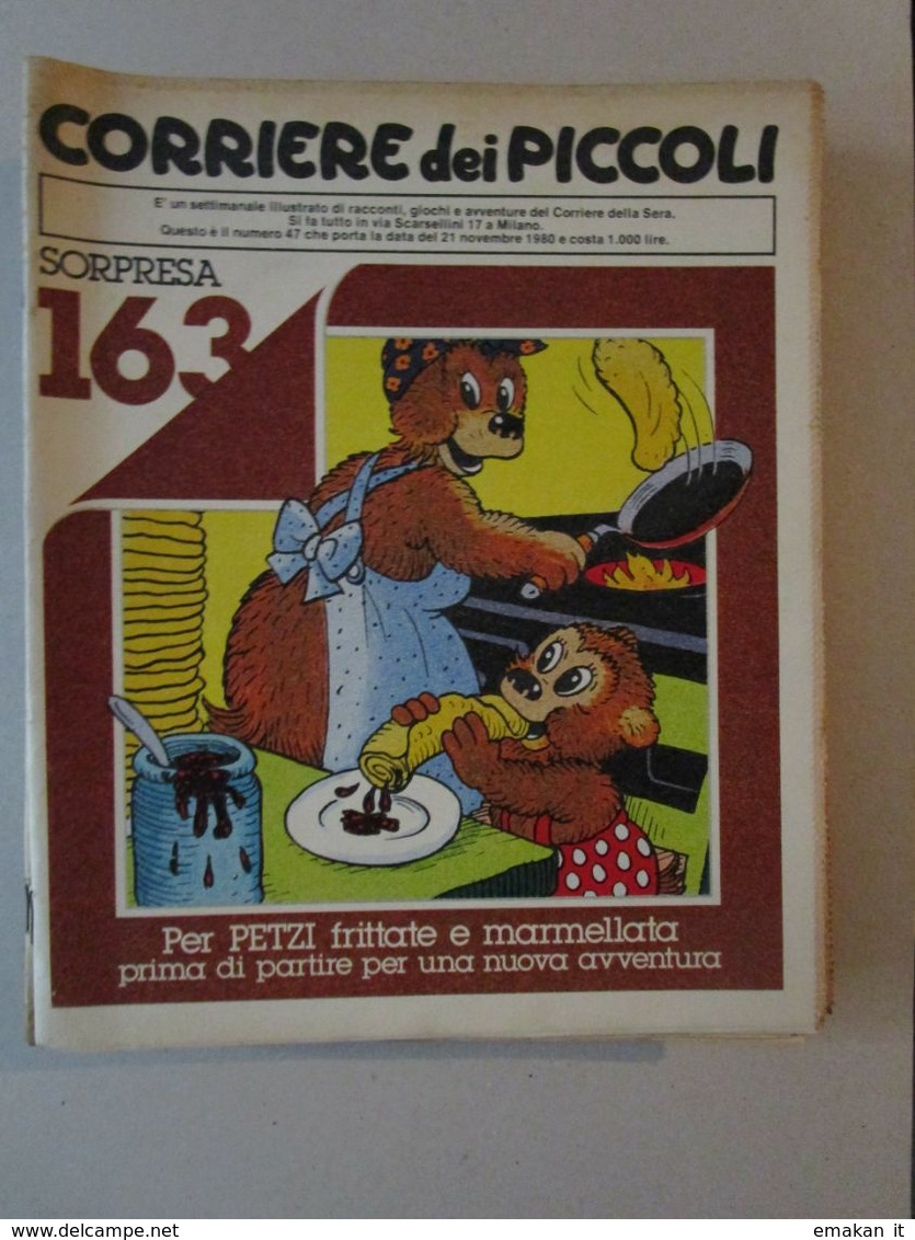 - CORRIERE DEI PICCOLI N 47 / 1980 - Corriere Dei Piccoli