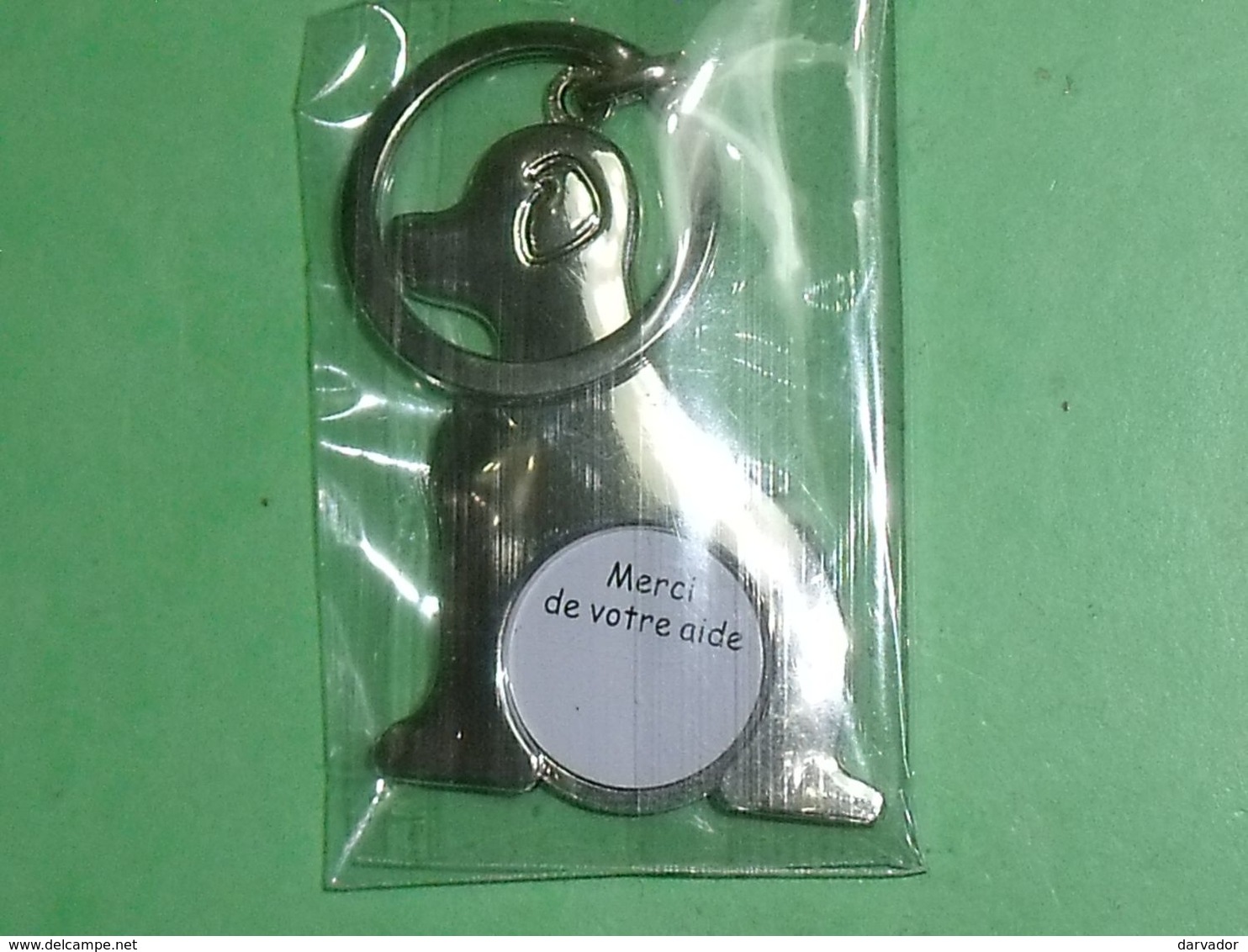 TC28 / Porte Clefs / Thématique  " UNADEV, Chien D'aveugle , Jeton De Caddie   " - Portachiavi