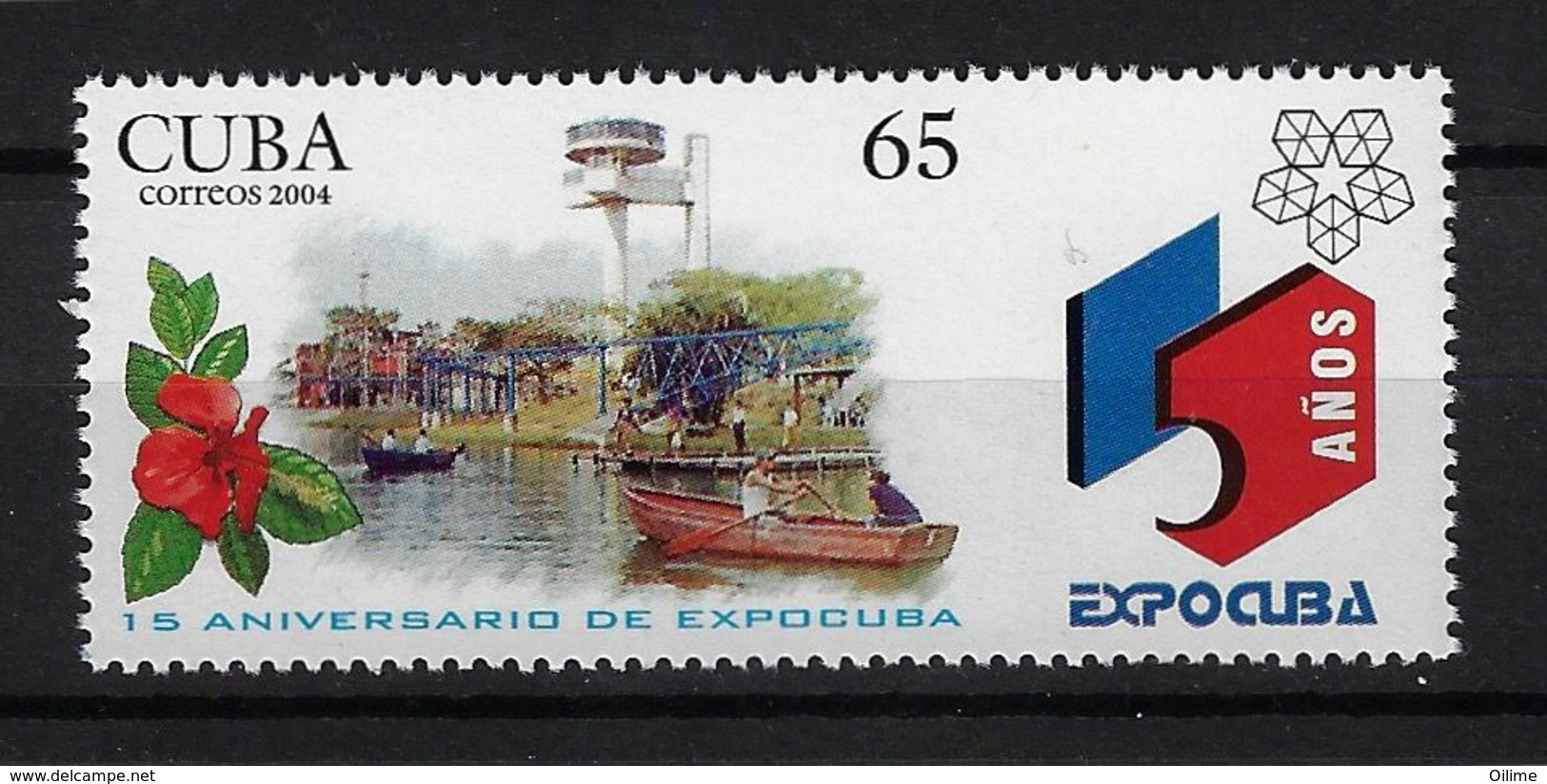 CUBA 2004. ANIVERSARIO DE EXPOCUBA. MNH. EDIFIL 4715 - Ongebruikt