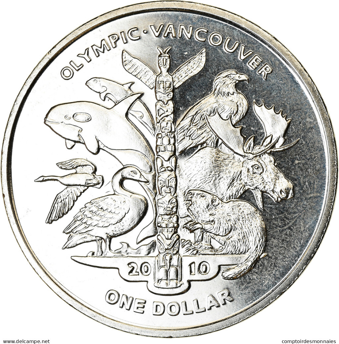 Monnaie, Sierra Leone, Dollar, 2009, British Royal Mint, Jeux Olympiques De - Sierra Leone