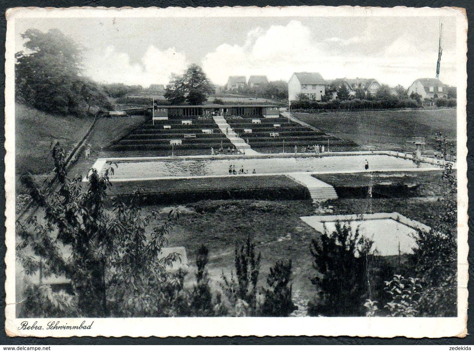 9206 - Bebra Freibad Schwimmbad - Photo Plasma Spezial - Verlag Adam Witzel - Bebra