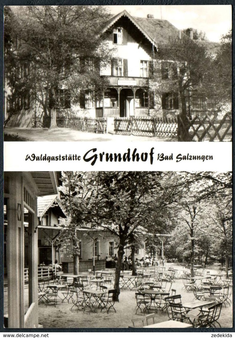 6022 - Bad Salzungen - Waldgaststätte Grundhof - Verlag Auslese - Bad Salzungen