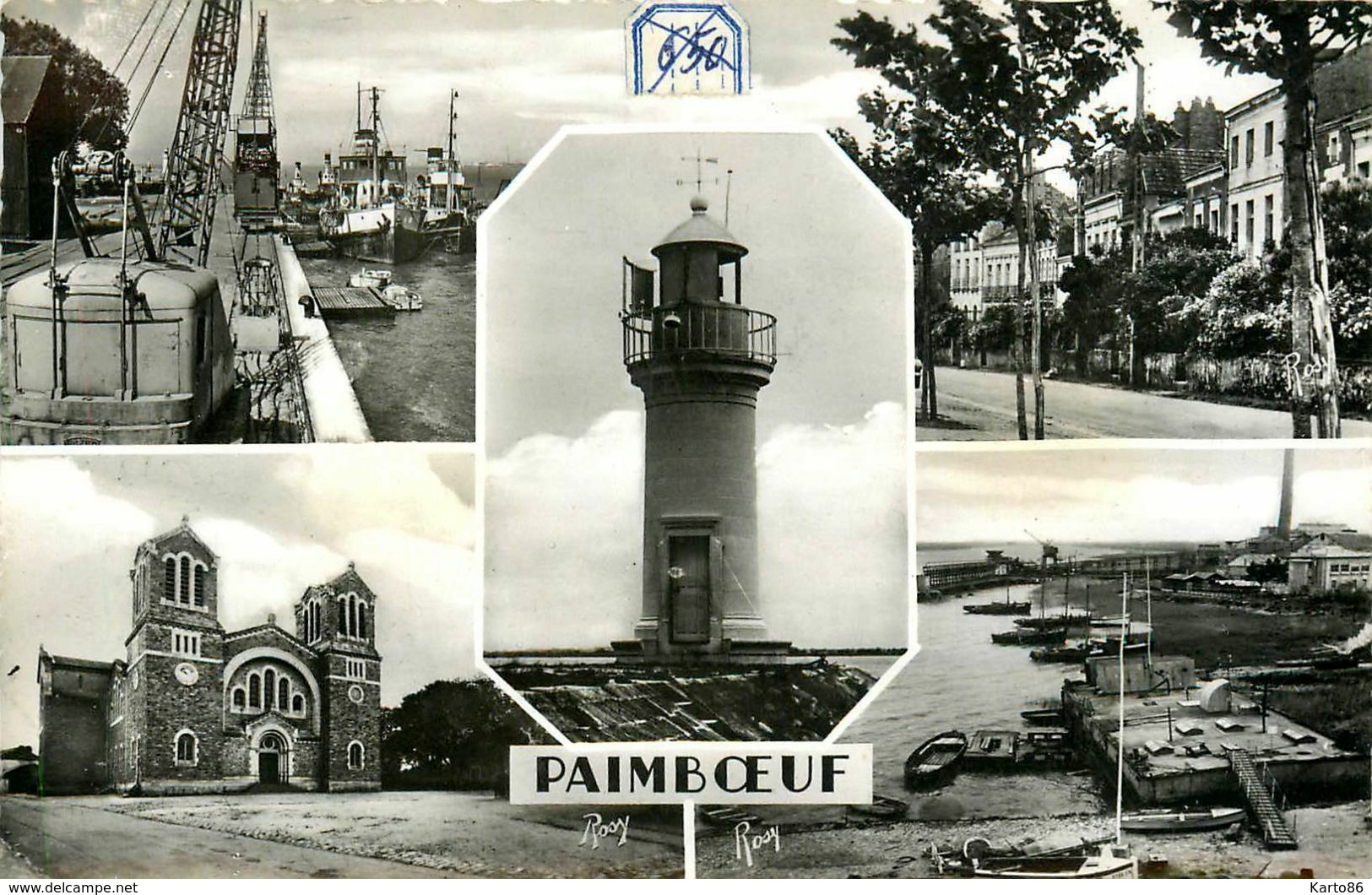 Paimboeuf * Souvenir Du Village 5 Vues ! - Paimboeuf