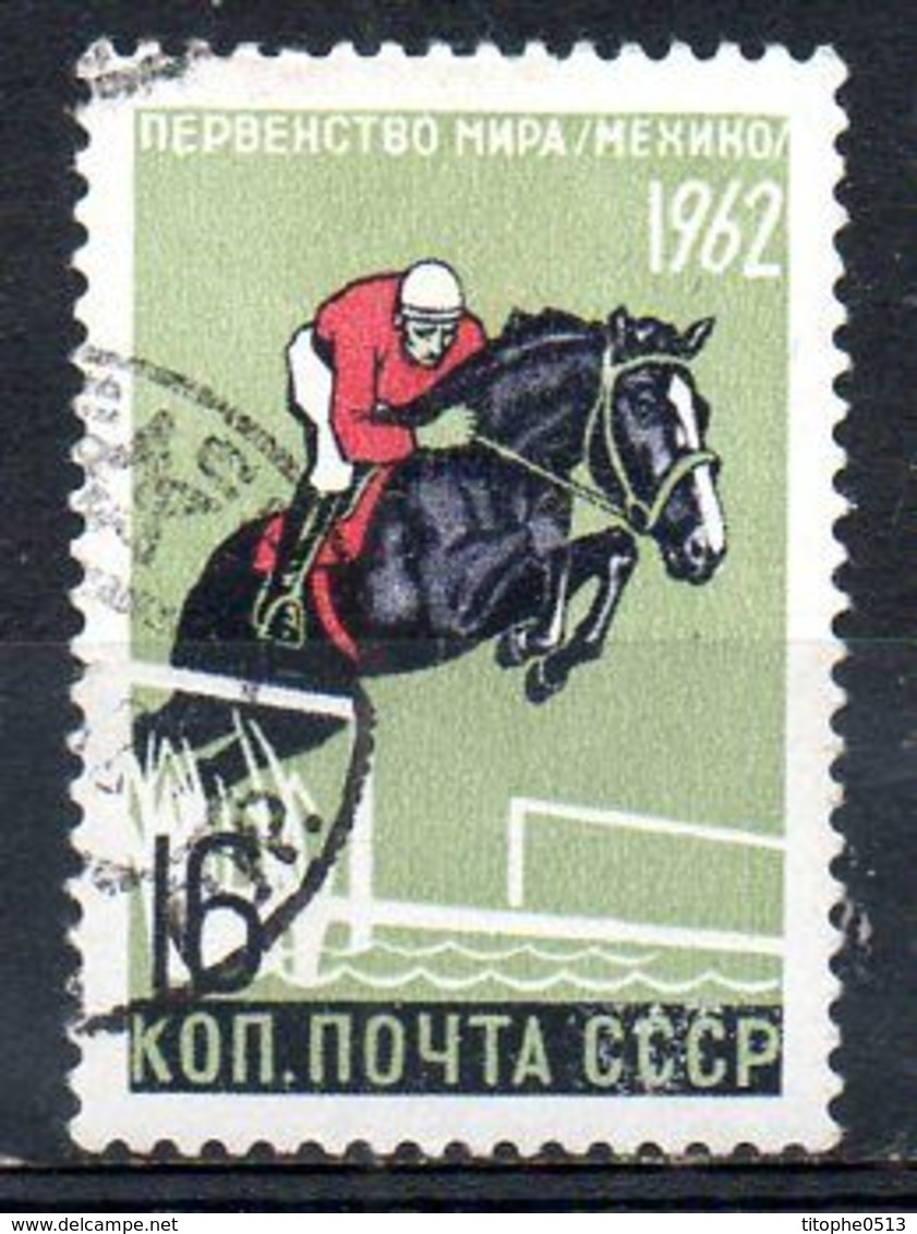 URSS. N°2533 Oblitéré De 1962. Equitation. - Jumping