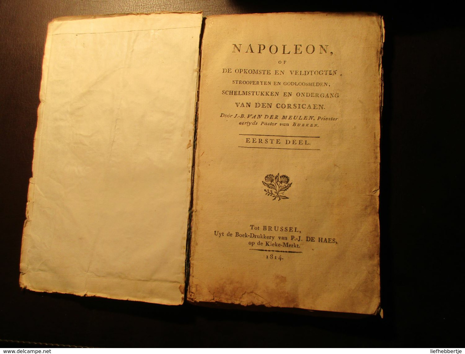 Napoleon Of De Opkomste En Veldtogten, Strooperyen En Godloosheden, ... Corsicaen  -  Franse Revolutie - Geschiedenis