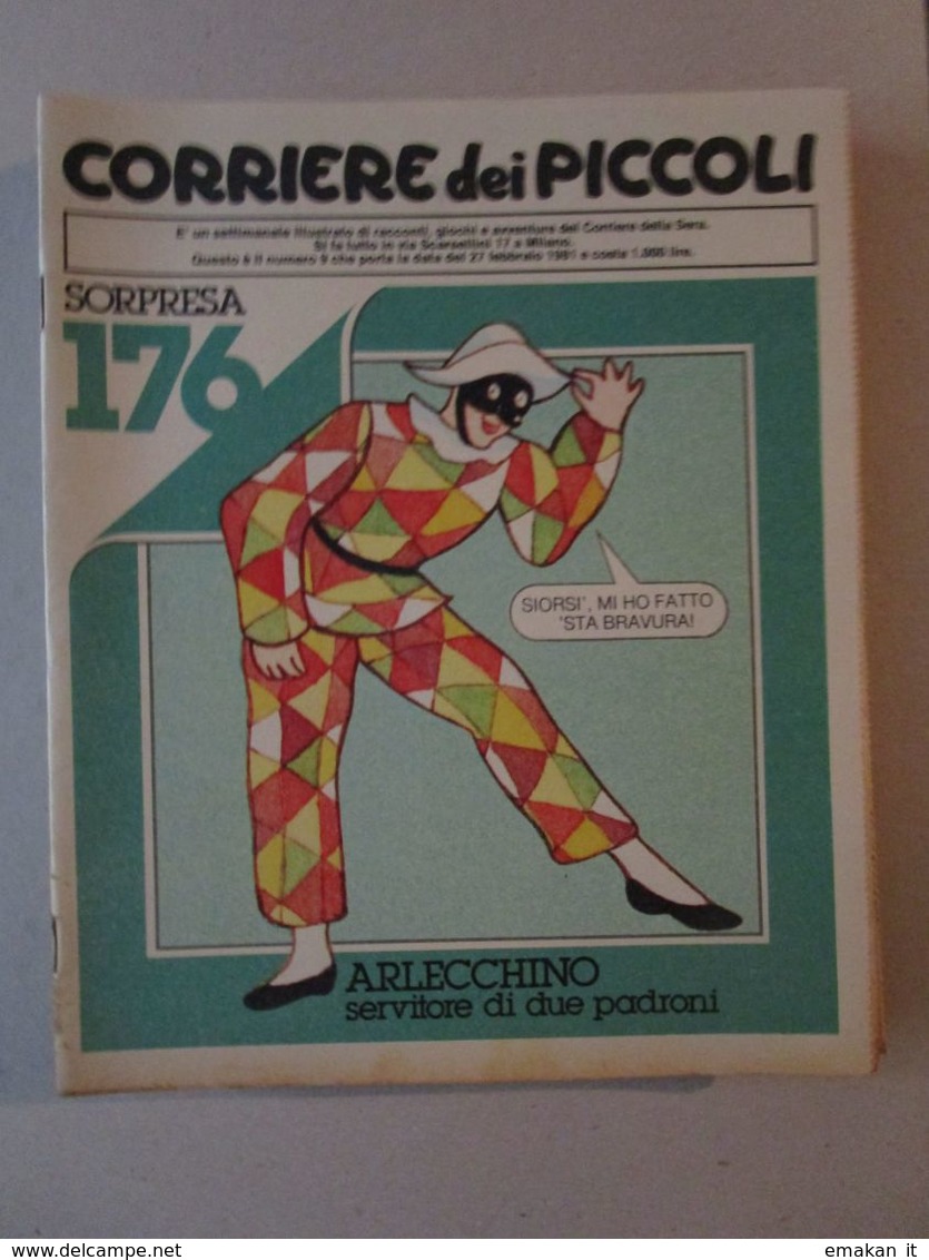 - CORRIERE DEI PICCOLI N 9 / 1981 IL PAESE DEI PUFFI - Corriere Dei Piccoli
