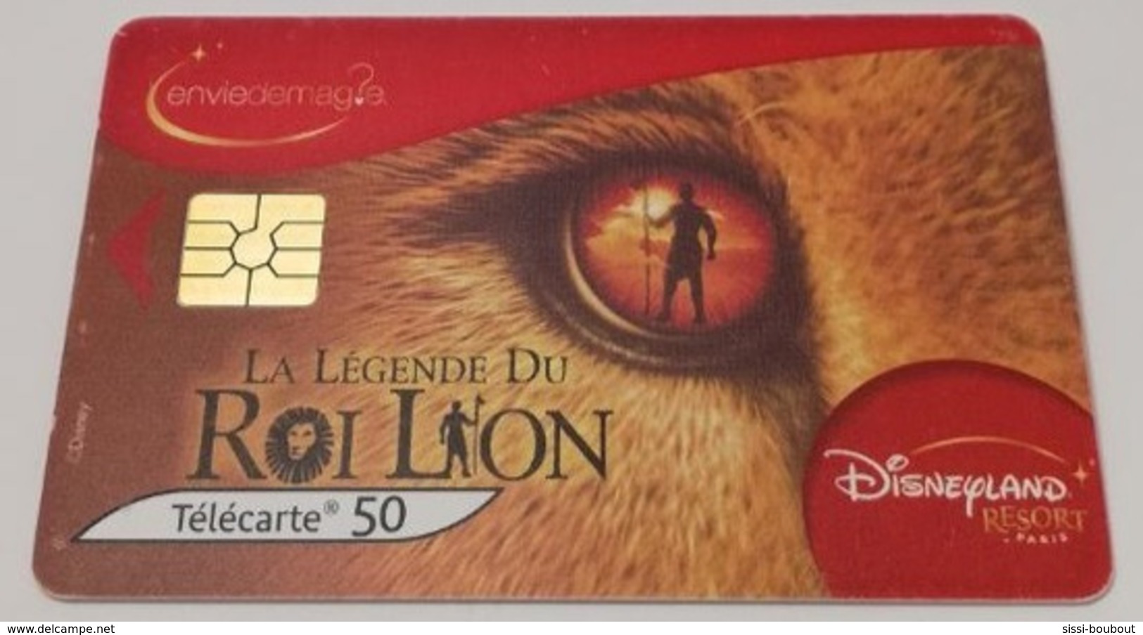 Télécarte - EURO DISNEY - Disneyland - La Légende Du Roi Lion - Disney