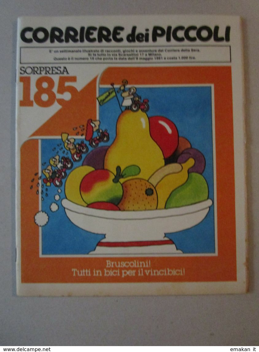 # CORRIERE DEI PICCOLI N 19 / 1981 - Corriere Dei Piccoli