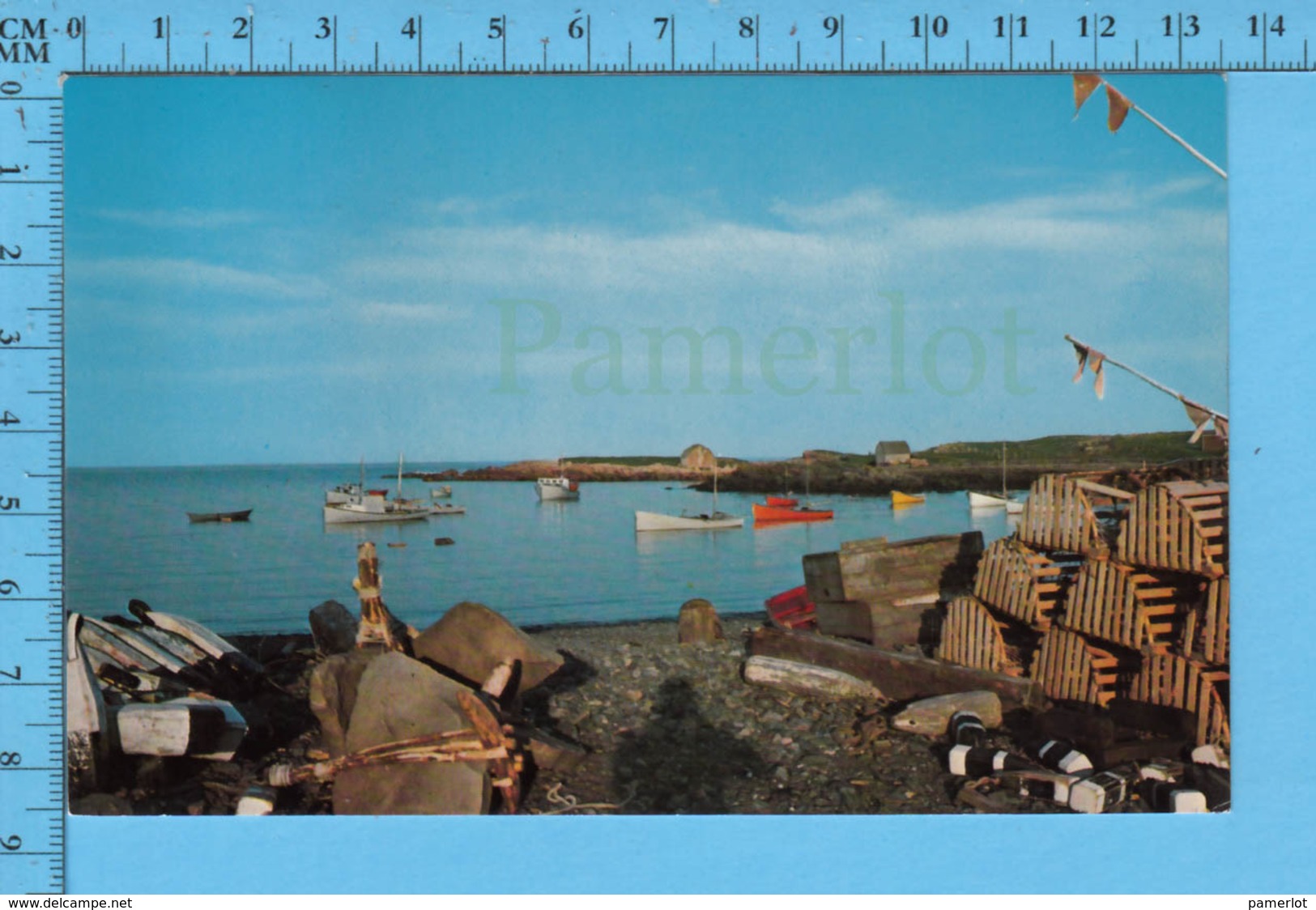 Postcard - Nova Scotia Cap Breton - Petit De Grat, Isle Madame - Cage De Homards - Cape Breton