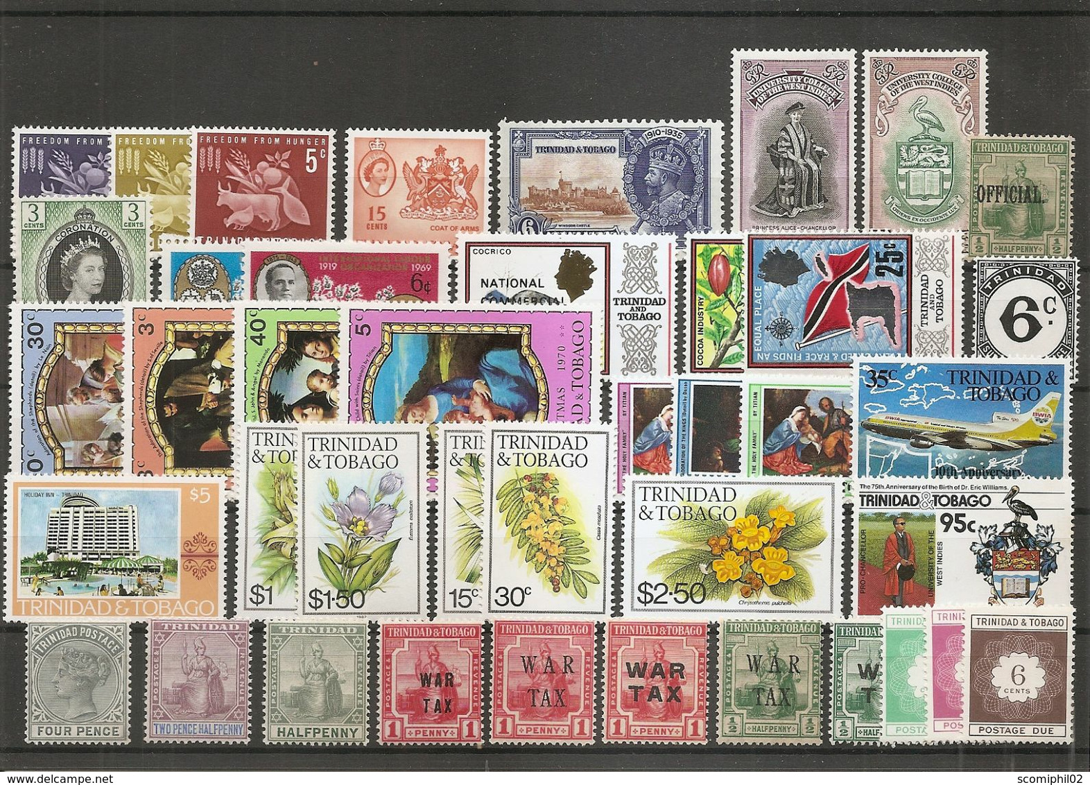 Trinité Et Tobago ( Lot De Timbres Divers Différents XXX -MNH) ) - Trinidad & Tobago (1962-...)