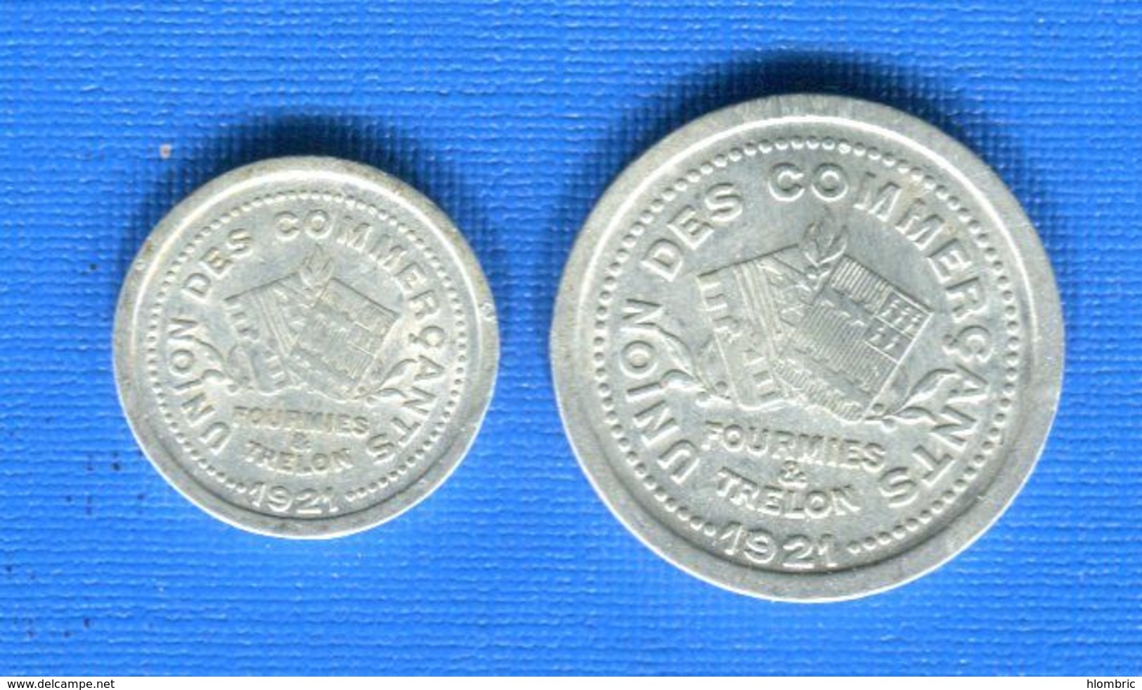 FOUMIES  2  JETONS - Monedas / De Necesidad