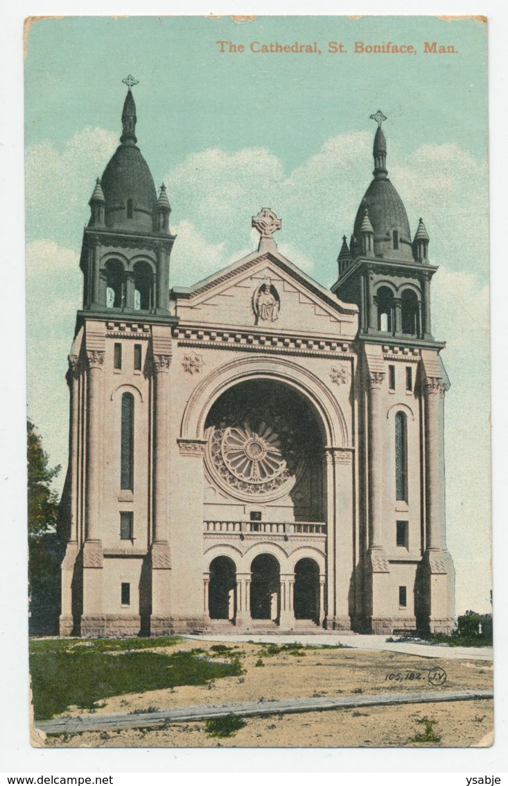 Canada Manitoba (Man) - St. Boniface - The Cathedral - Altri & Non Classificati