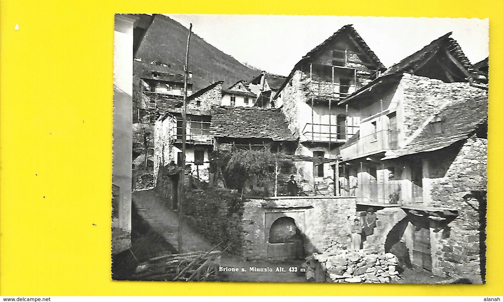 BRIONE S. MINUSIO (Photoglob Wehrli) Suisse (TI) - Minusio