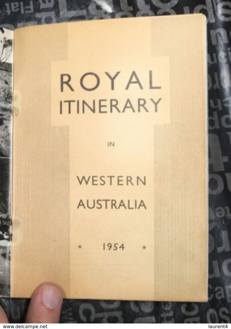 (book 12/8/2020) Australia - Royal Visit To Western Australia - 18 X 12 Cm - Weight 200 G (1954) - Otros & Sin Clasificación