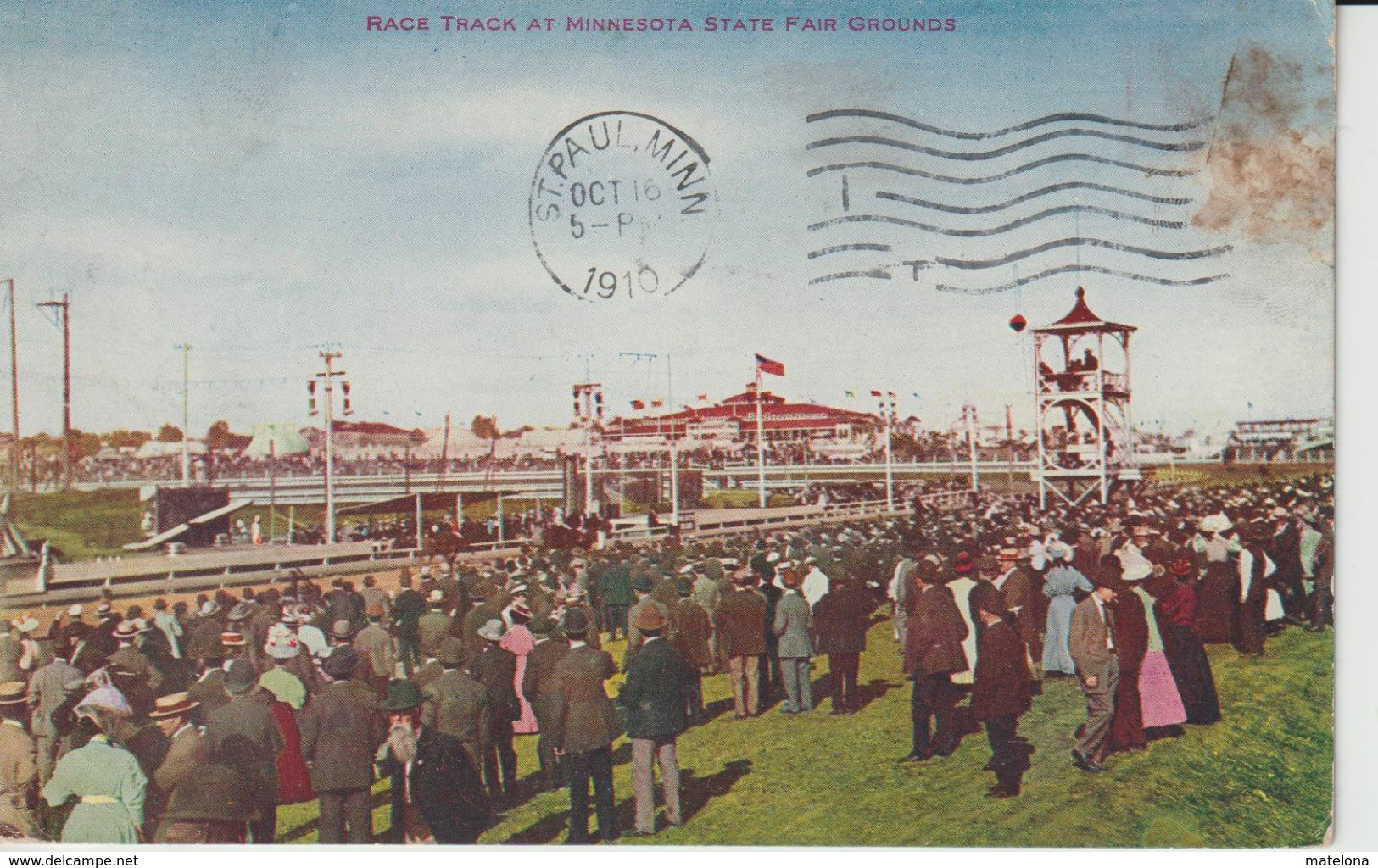 ETATS UNIS MN MINNESOTA RACE TRACK AT MINNESOTA STATE FAIR GROUNDS - St Paul