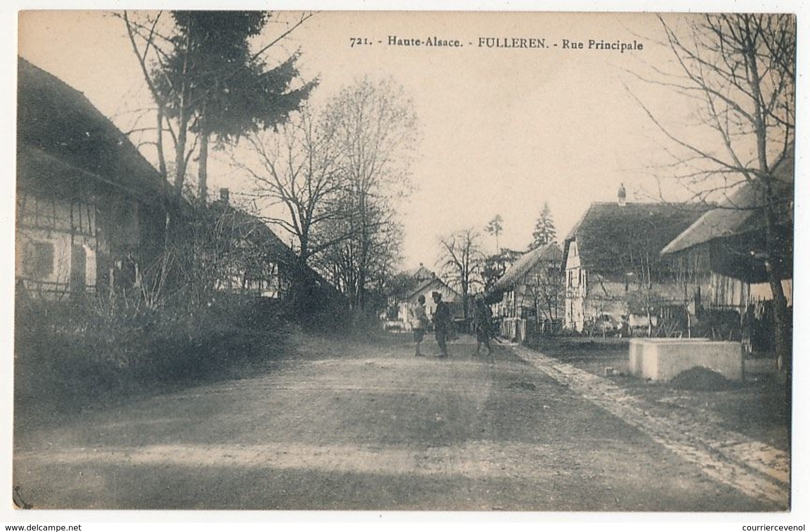 CPA - FULLEREN (Haut Rhin) - Rue Principale - Dannemarie
