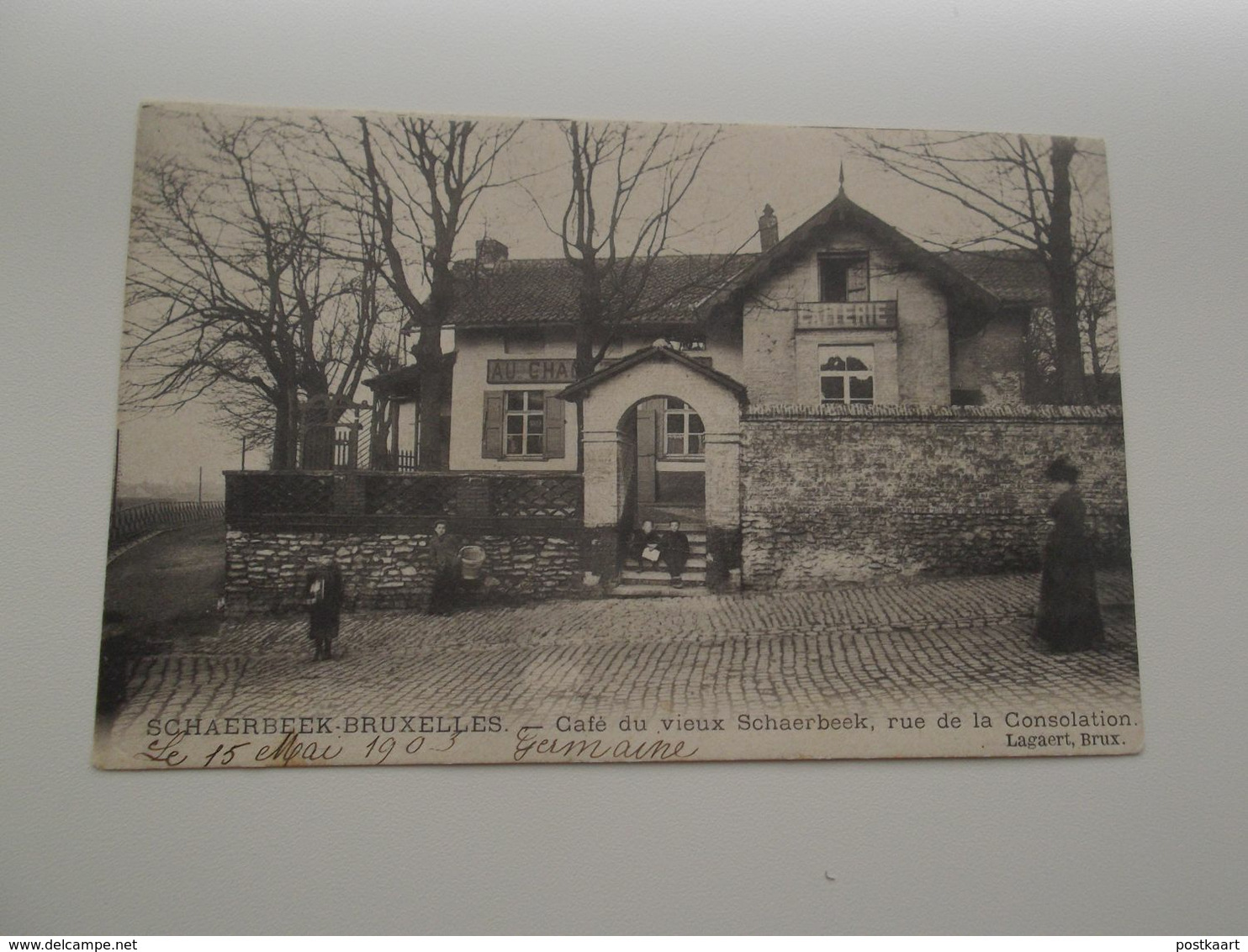 SCHAARBEEK / SCHAERBEEK: Café "Du Vieux Schaerbeek" - Rue De La Consolation - Schaerbeek - Schaarbeek