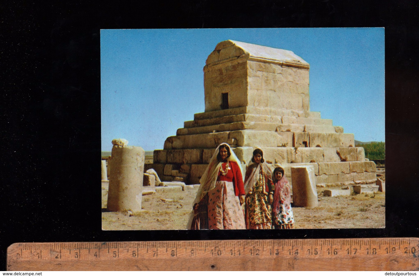 PASARGADE PASARGADES IRAN : Tombe Tombeau De Cyrus Le Grand The Great Tomb - Irán