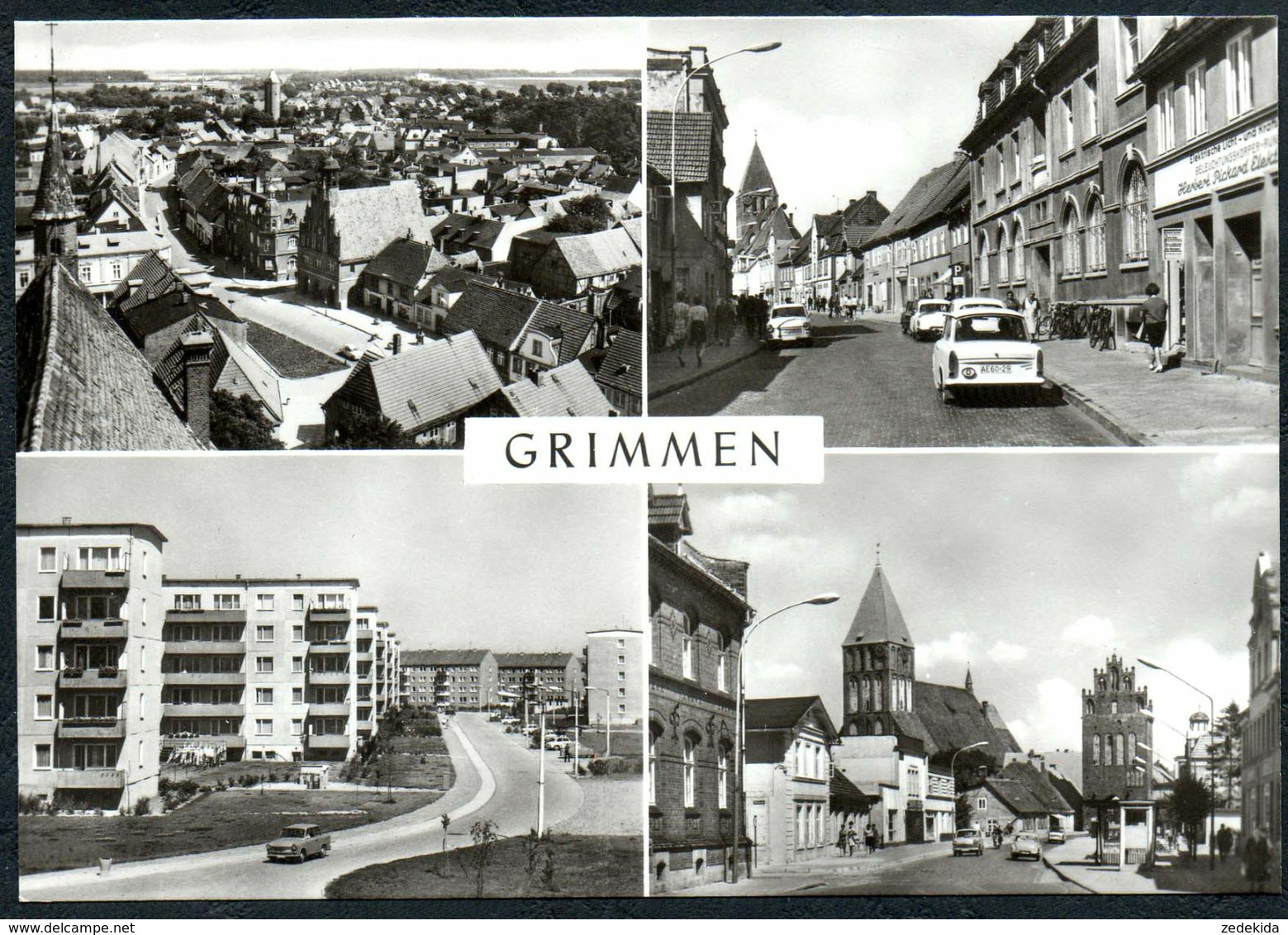 D0103 - TOP Grimmen - VEB Bilddruck Magdeburg - Grimmen