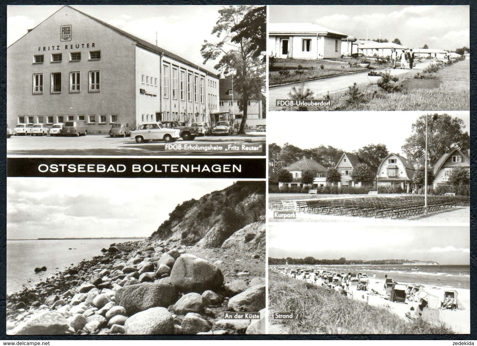 A7070 - Boltenhagen FDGB Heim Fritz Reuter - Bild Und Heimat Reichenbach - Boltenhagen