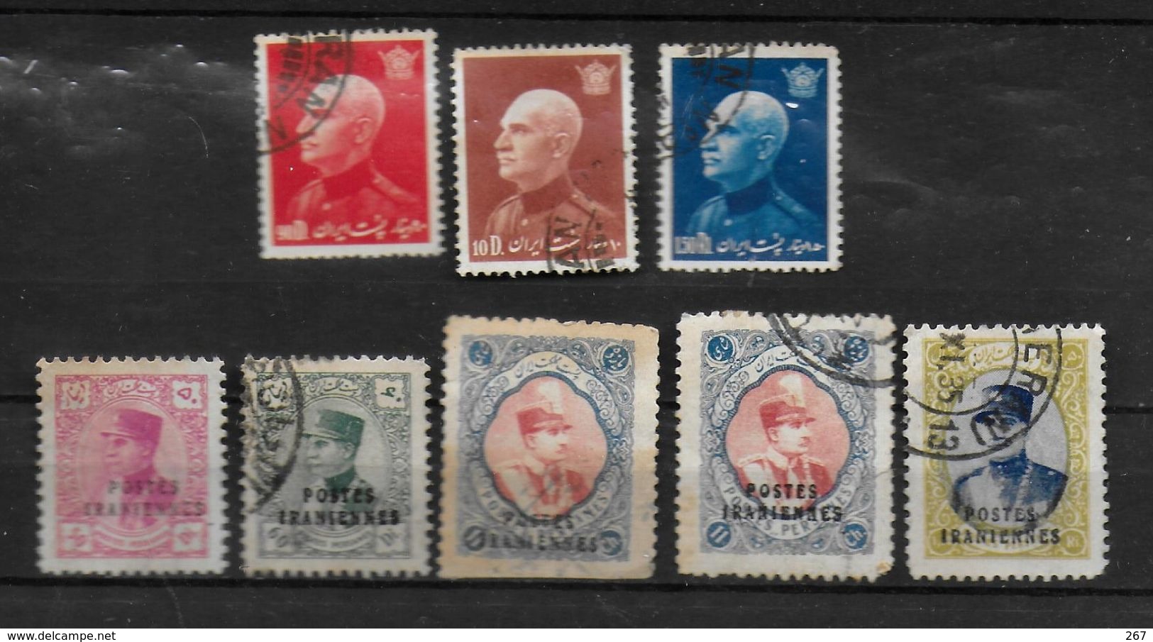 IRAN Lot N ° 482   Oblitere    Riza Pahlavi - Irán