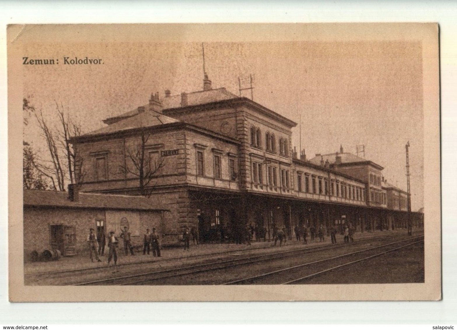 ZEMUN, SEMLIN, KOLODVOR, ZELJEZNICKA STANICA, BAHNHOF,  LA GARE, TRAIN STATION - Serbie