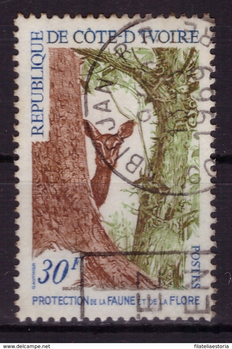 Côte D'Ivoire 1968 - Oblitéré - Mammifères - Michel Nr. 336 Série Complète (civ151) - Costa D'Avorio (1960-...)