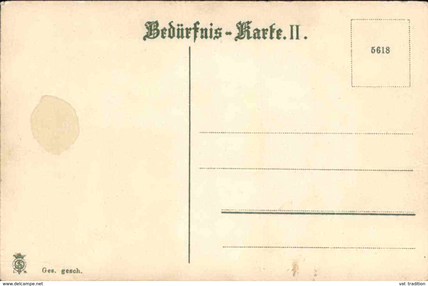 ALLEMAGNE - Carte Postale - Représentation De Tickets De Ravitaillements  - L 66929 - Monnaies (représentations)