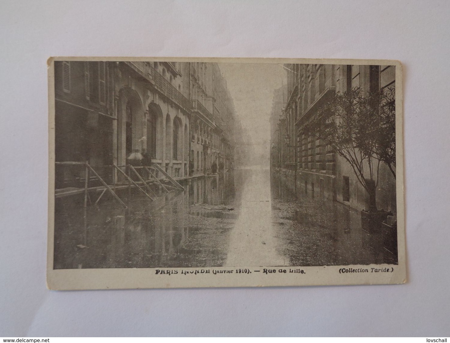 Paris. - Flood, 1910. - Rue De Lille. - Inondations De 1910