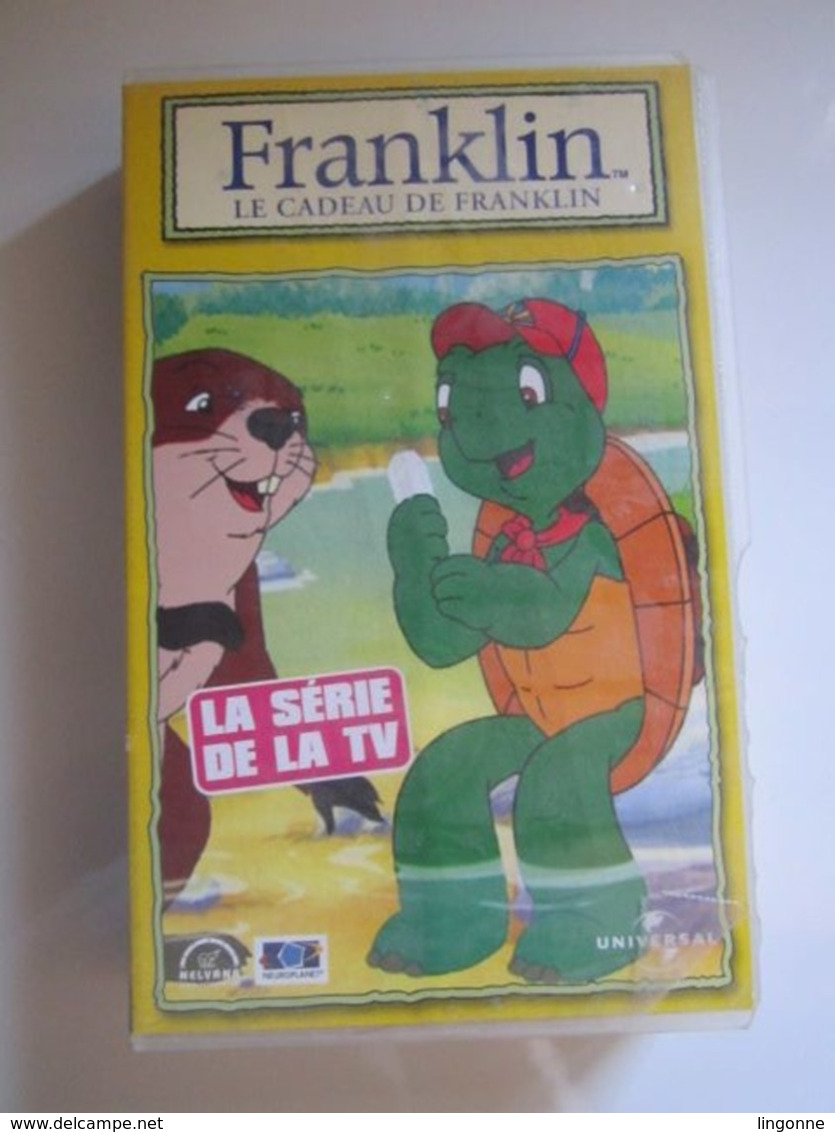 1999 CASSETTE VIDEO VHS  FRANKLIN LE CADEAU DE FRANKLIN (jaquette Abimée) - Cartoons