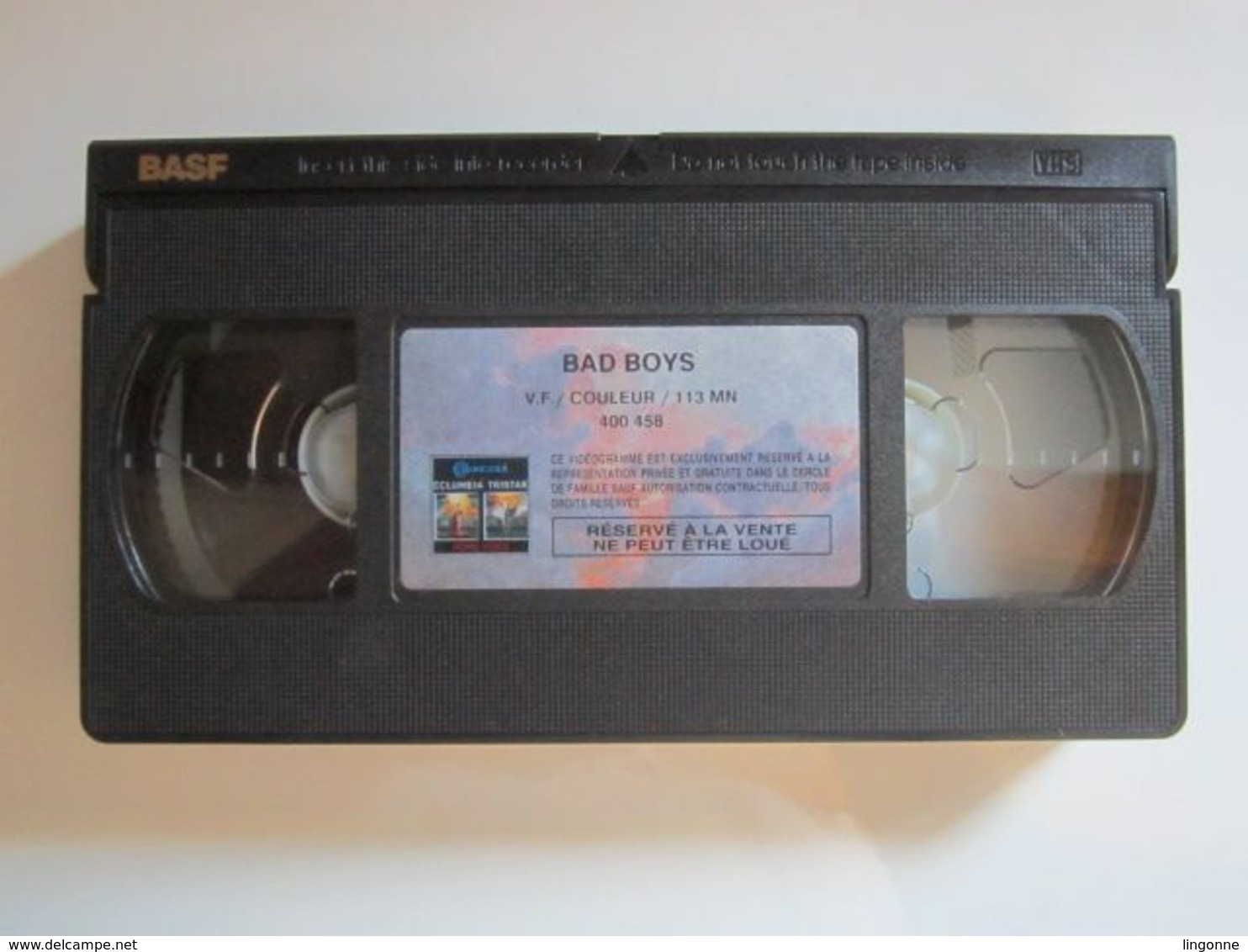 1995 CASSETTE VIDEO VHS  BAD BOYS Version Française. - Policiers