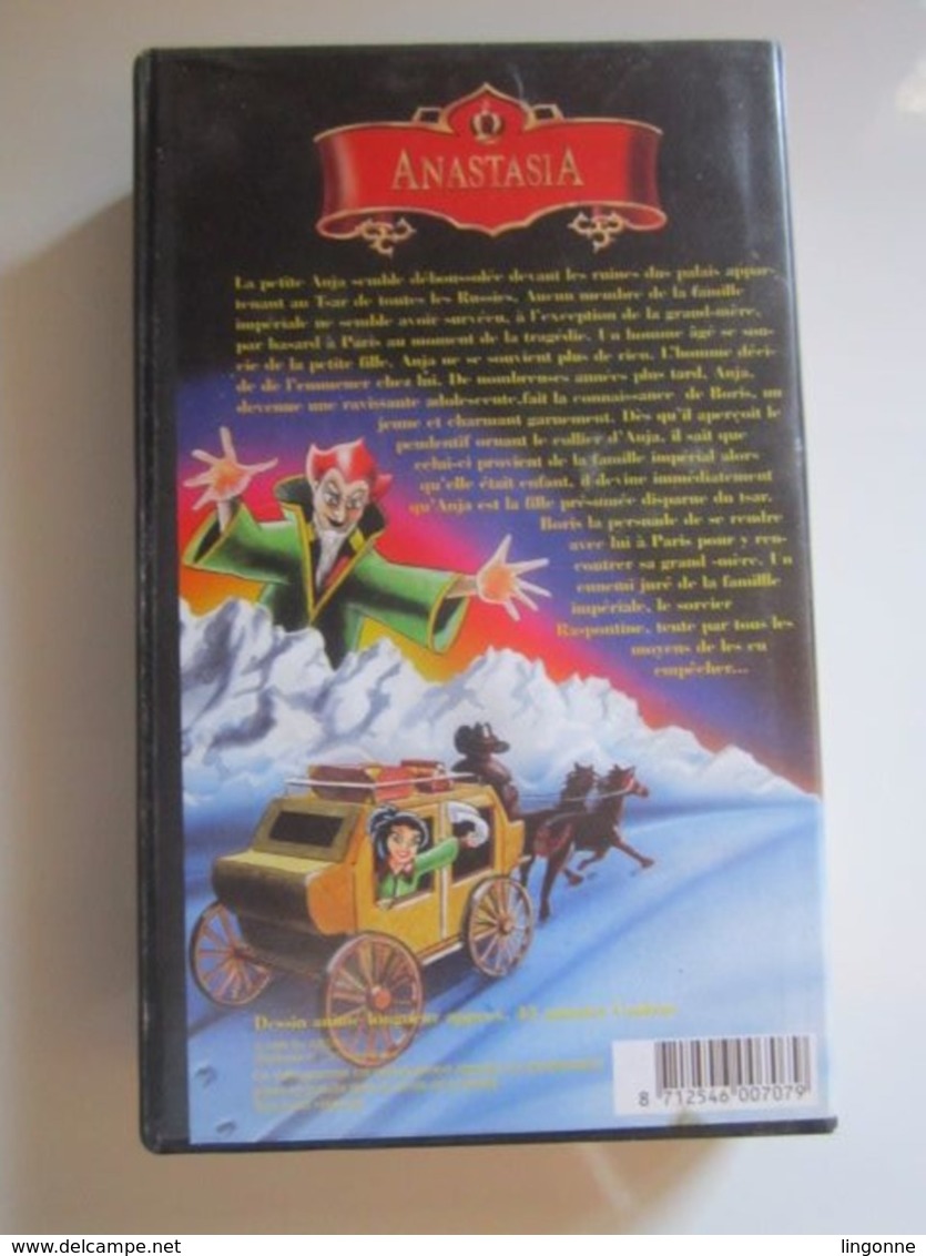 1998 CASSETTE VIDEO VHS  ANASTASIA - Cartoons