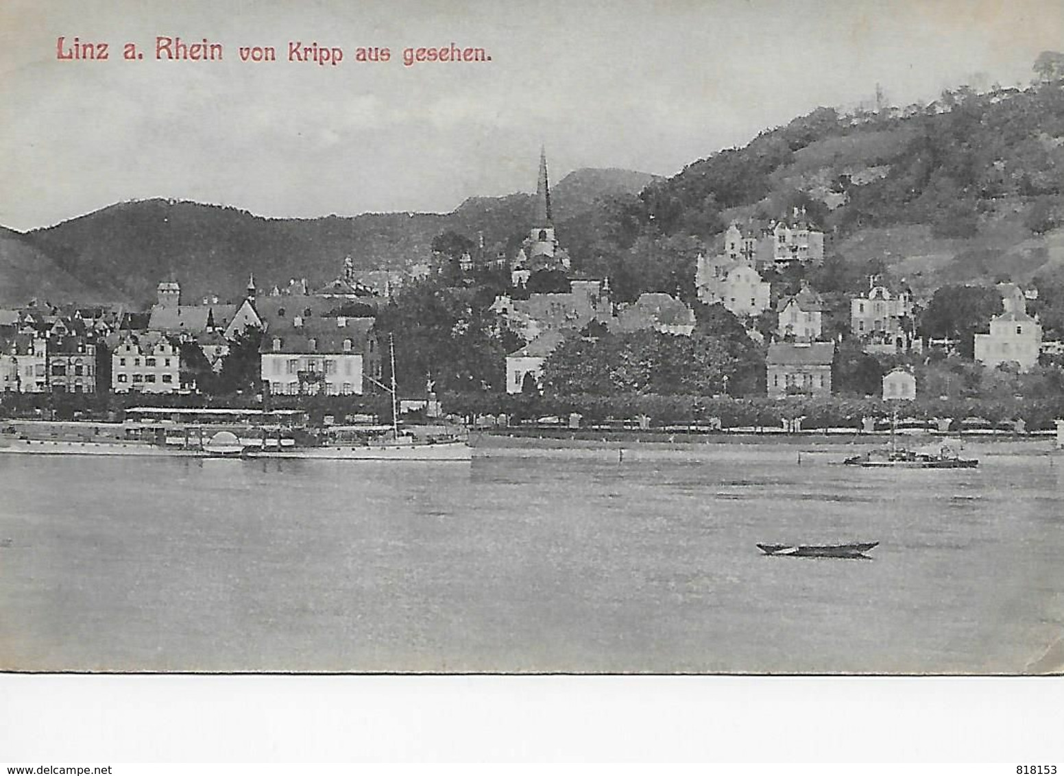 Linz A. Rhein Von Kripp Aus Gesehen - Linz A. Rhein