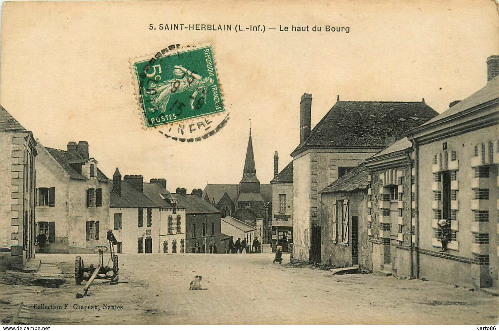St Herblain * Le Haut Du Bourg * Rue De La Commune - Saint Herblain