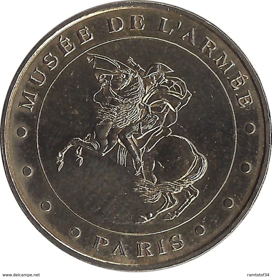 2005 MDP218 - PARIS - Musée De L'armée 1 (Napoléon à Cheval) / MONNAIE DE PARIS - 2005