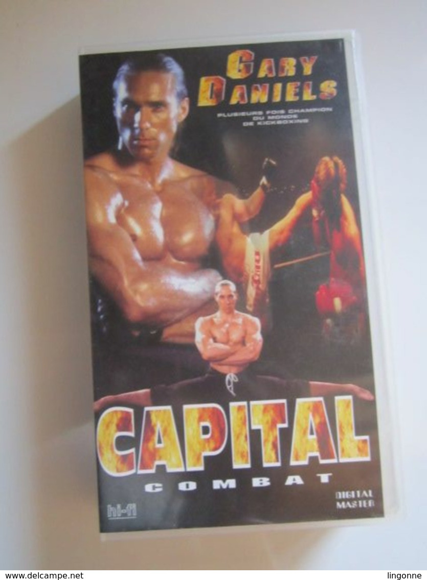 CASSETTE VIDEO VHS CAPITAL COMBAT Gary Daniels - Action, Aventure