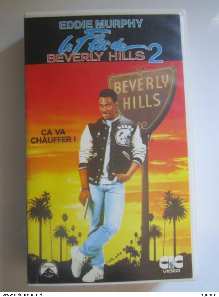 CASSETTE VIDEO VHS Eddie Murphy LE FLIC DE BEVERLY HILLS 2 CA VA CHAUFFER ! (jaquette Abimée) - Action, Aventure