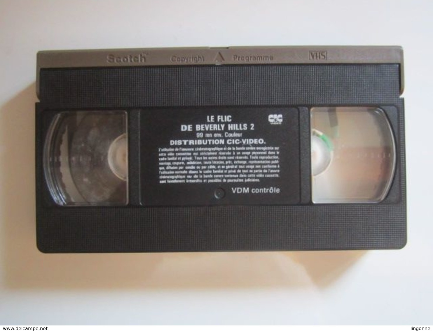 CASSETTE VIDEO VHS Eddie Murphy LE FLIC DE BEVERLY HILLS 2 CA VA CHAUFFER ! (jaquette Abimée) - Action, Aventure