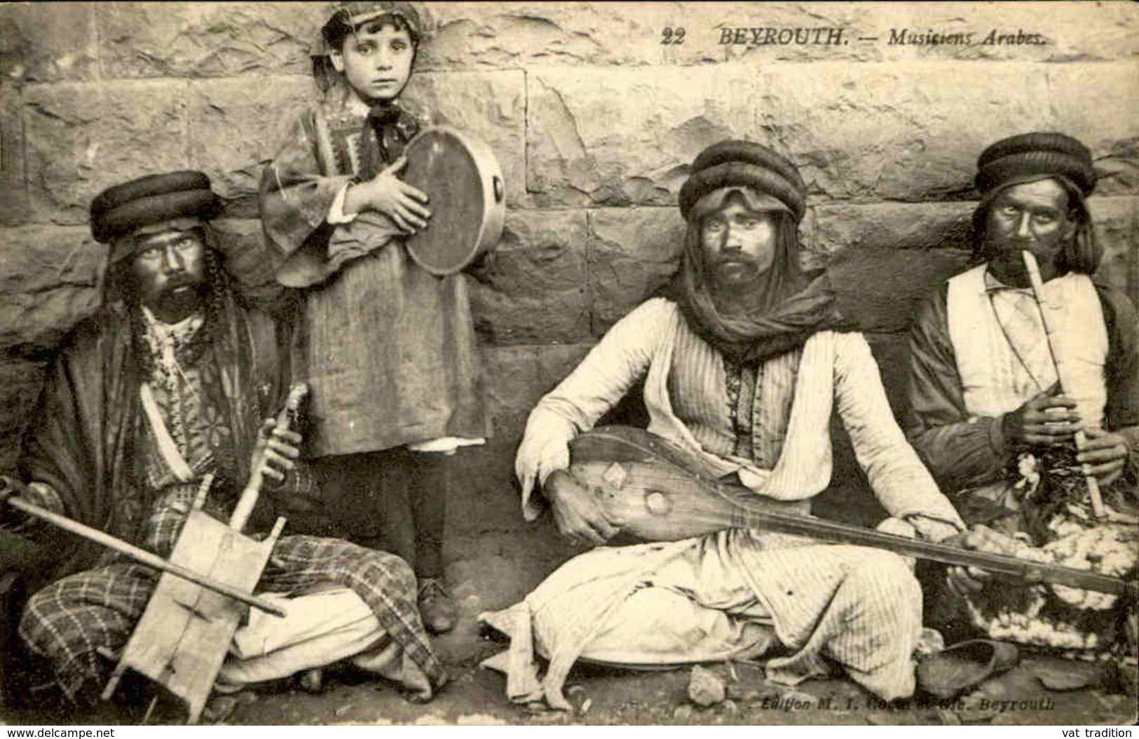 LIBAN - Carte Postale - Beyrouth - Musiciens Arabes - L 66993 - Liban