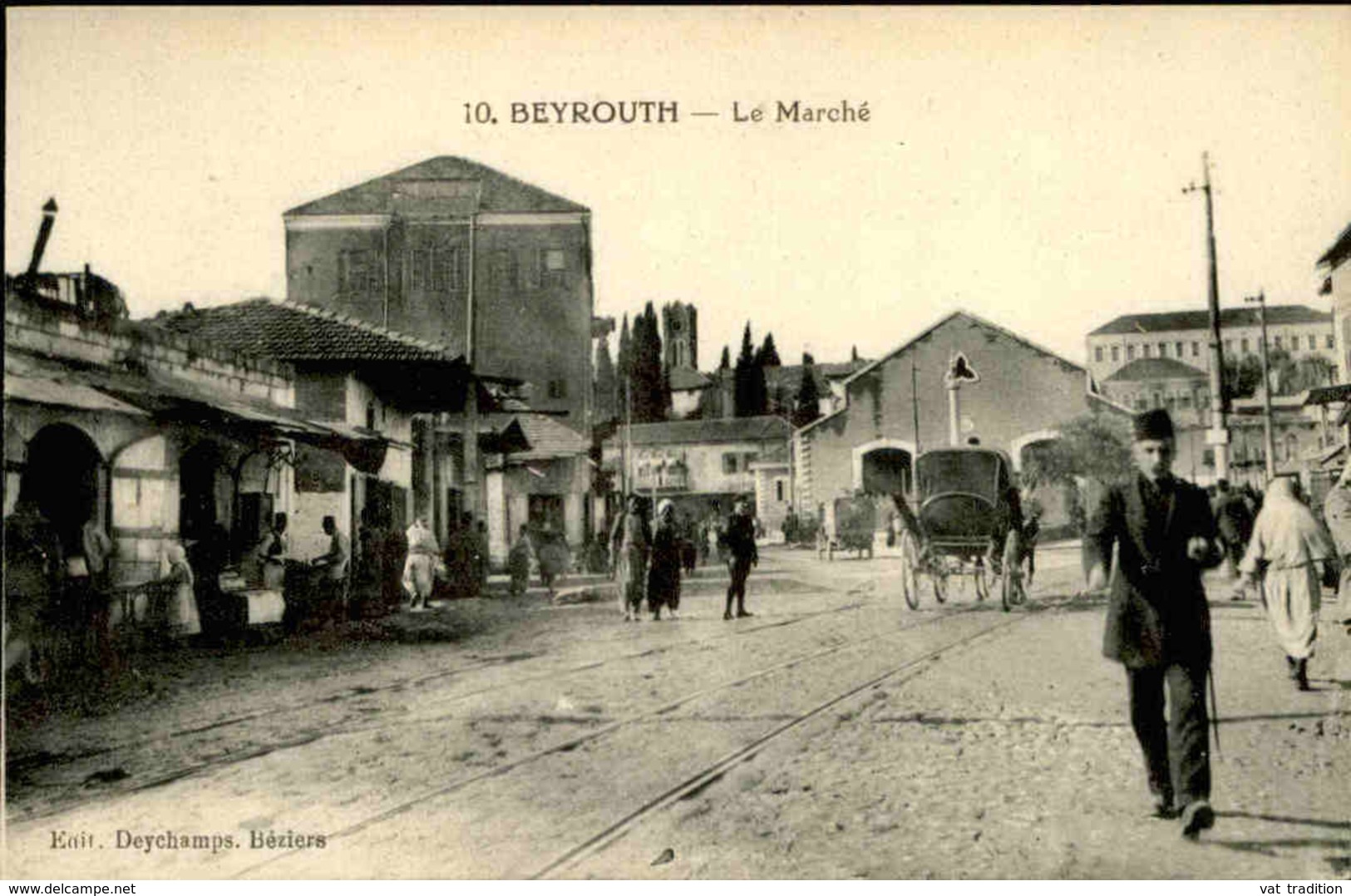 LIBAN - Carte Postale - Beyrouth - Le Marché - L 67005 - Liban