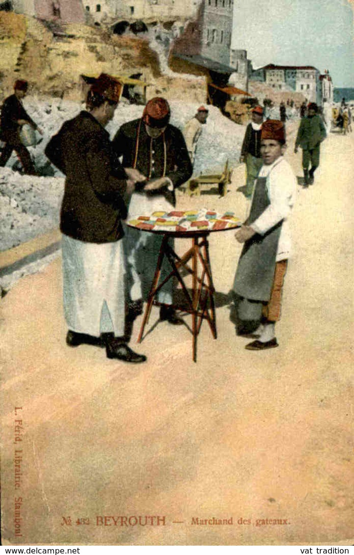 LIBAN - Carte Postale - Beyrouth - Métiers - Marchand De Gâteaux - L 67007 - Liban