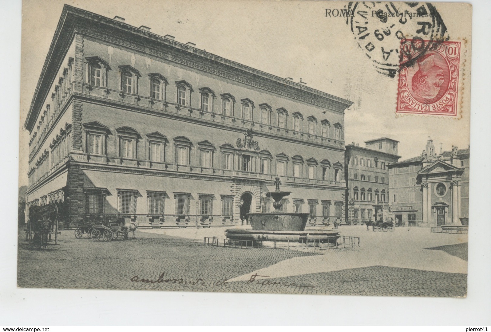 ITALIE - ROMA - Palazzo Farnese - Otros & Sin Clasificación