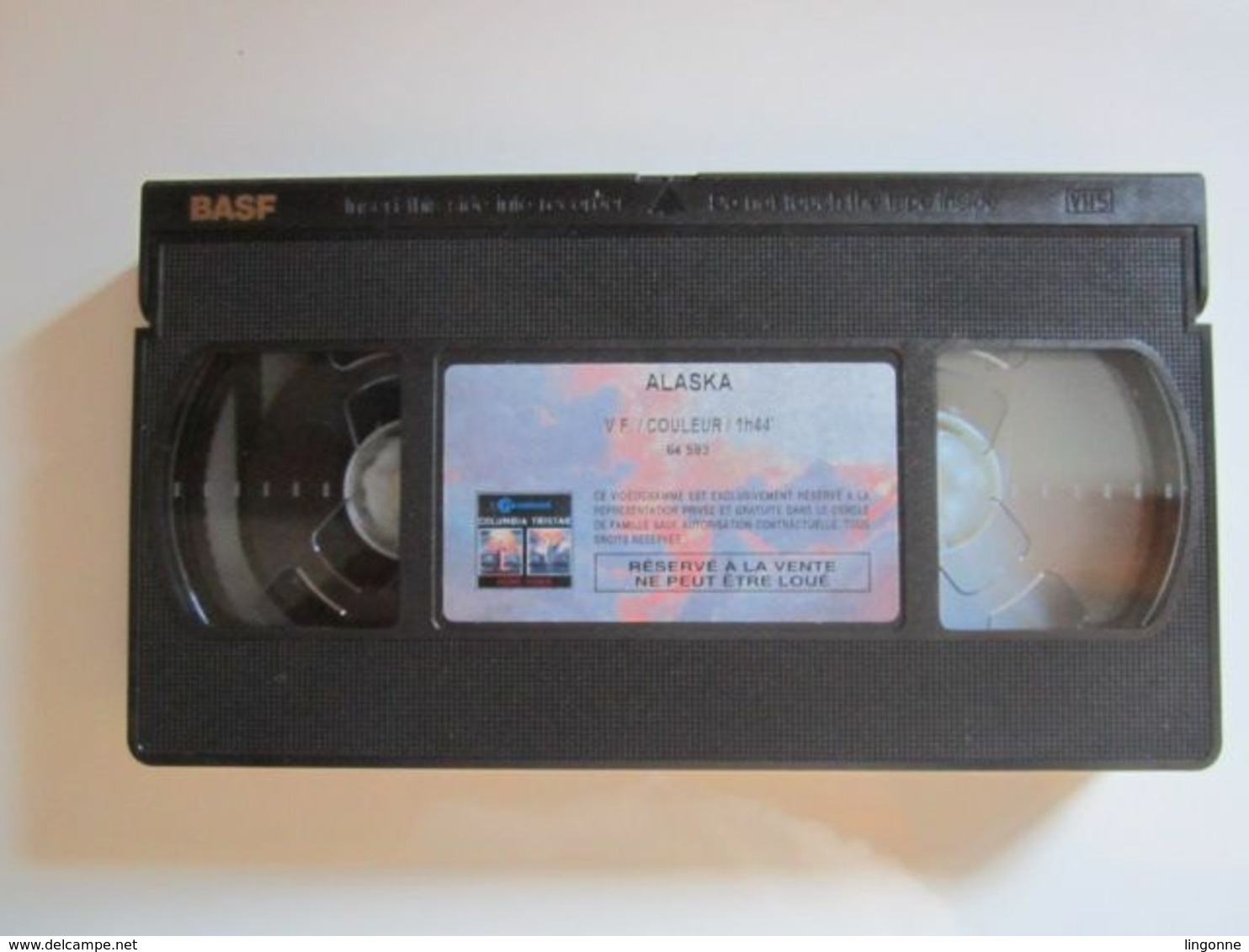 CASSETTE VIDEO VHS ALASKA QUE L'AVENTURE COMMENCE ! - Action & Abenteuer